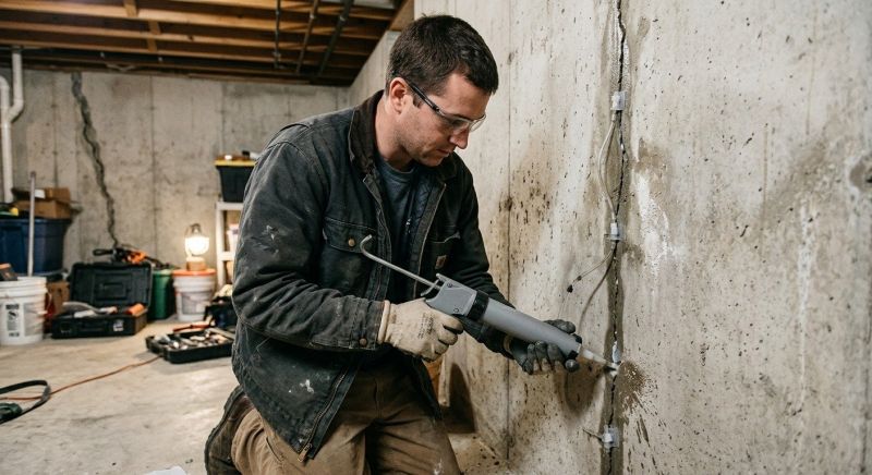 Basement Crack Repair in Estero, FL