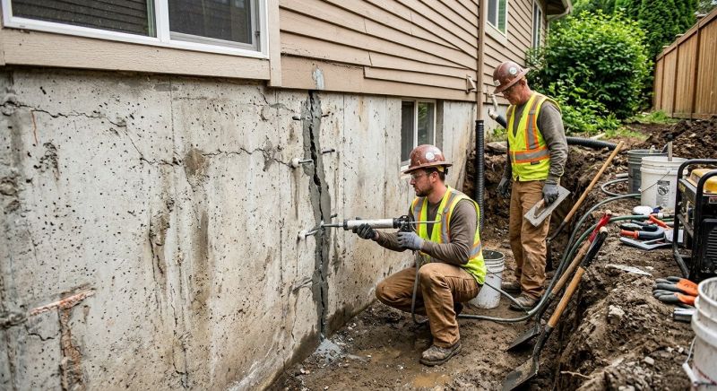 Basement Crack Repair in Estero, FL