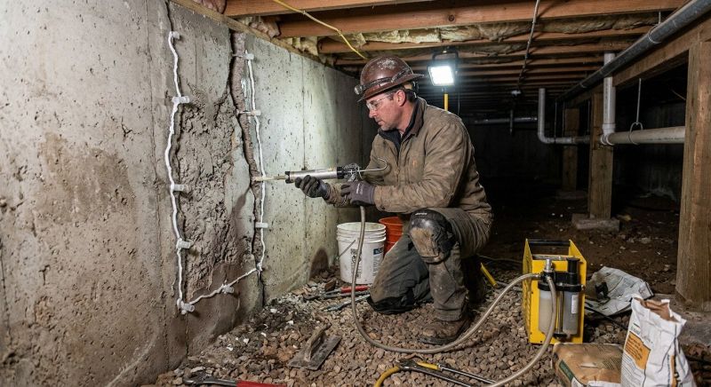 Basement Foundation Repair in North Fort Myers, FL
