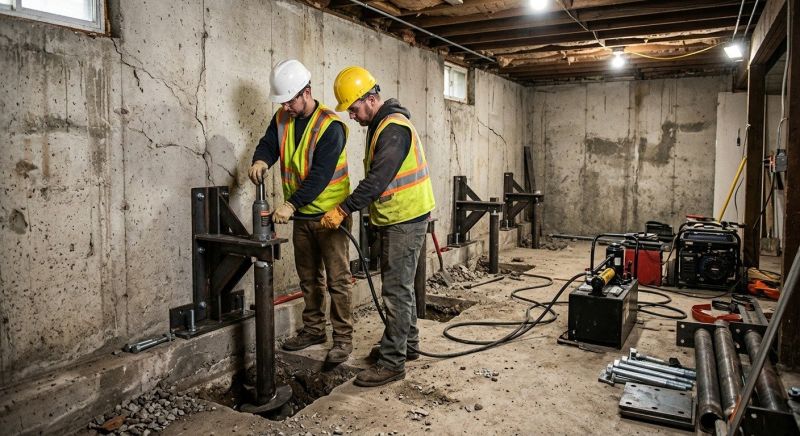 Basement Stabilization in Estero, FL