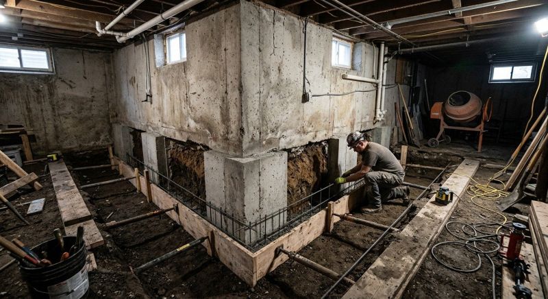 Basement Underpinning in Estero, FL