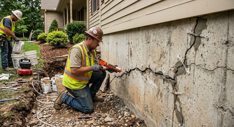 Cracked Foundation Repair in Cape Coral, FL