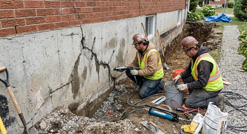 Cracked Foundation Repair in Estero, FL