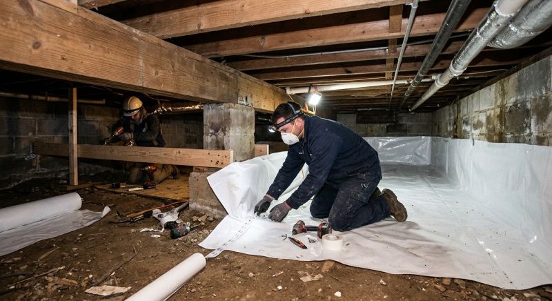 Crawl Space Leveling in Estero, FL