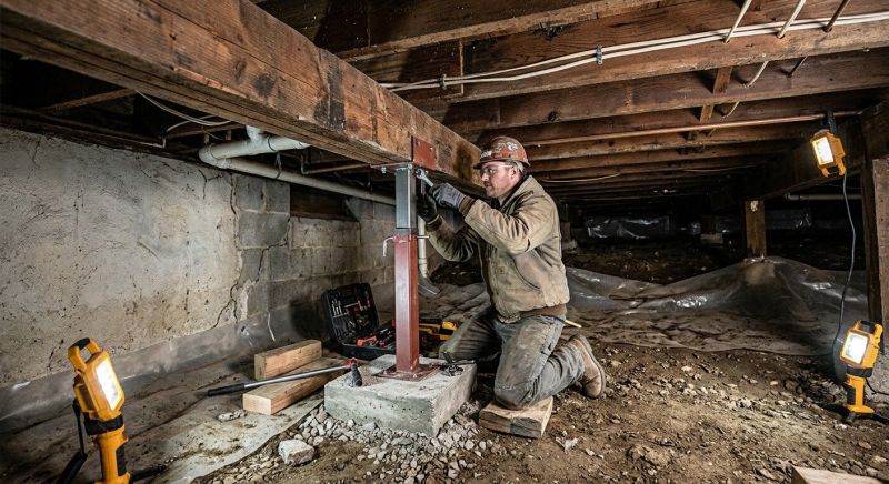 Crawlspace Foundation Repair in Fort Myers Beach, FL