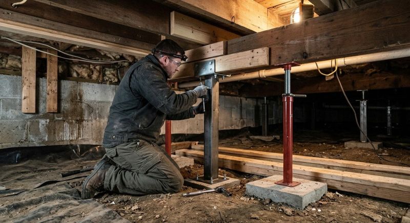 Crawlspace Structural Repair in Estero, FL