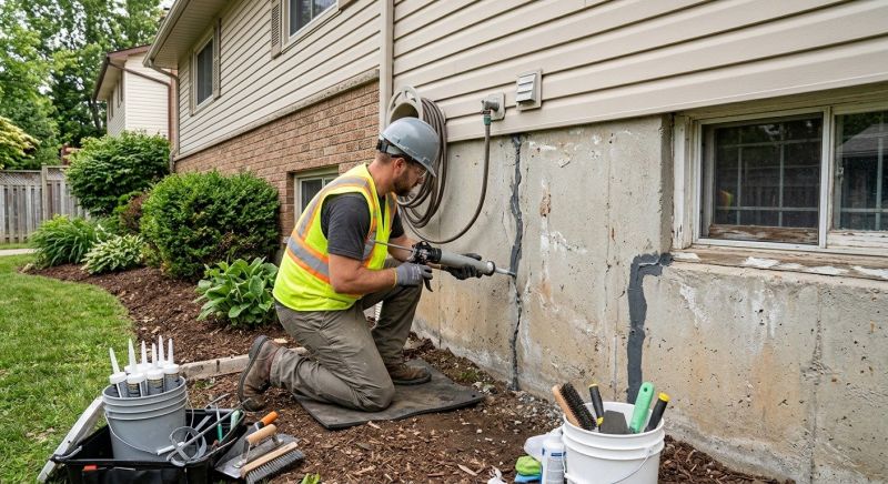 Foundation Crack Sealing in Estero, FL