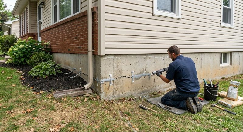 Foundation Crack Sealing in Estero, FL