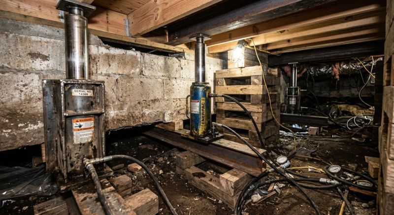 Foundation Jacking in Lehigh Acres, FL