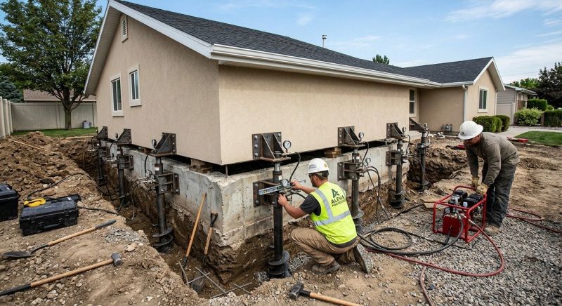 Foundation Pier Leveling in Estero, FL