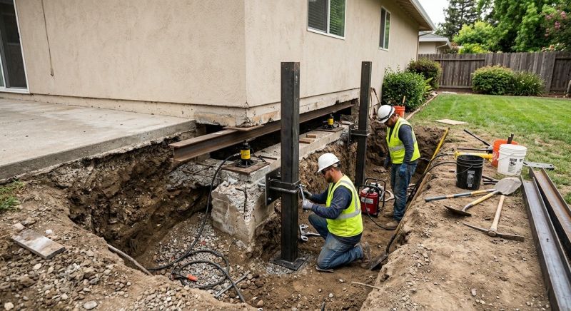 Foundation Pier Repair in Estero, FL