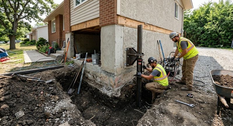 Foundation Pier Repair in Estero, FL