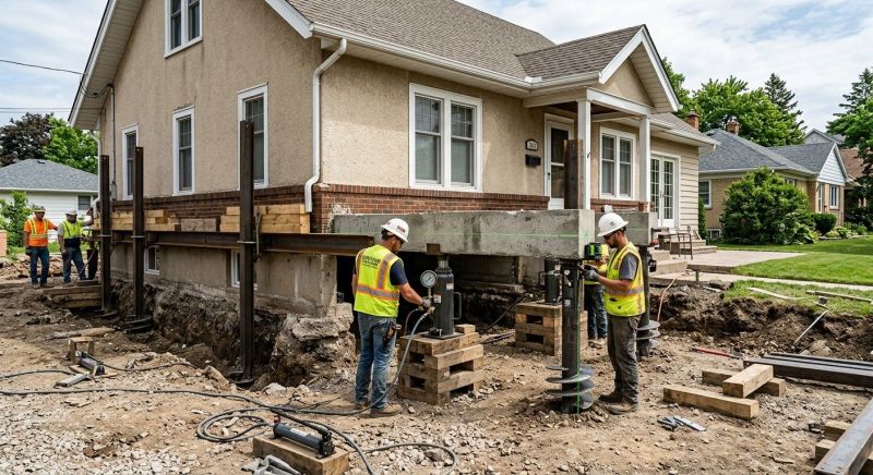Foundation Releveling in Estero, FL