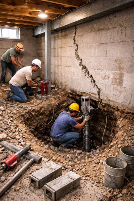 Foundation Structural Repair in Estero, FL