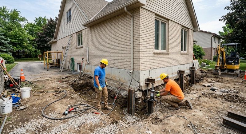 Helical Piers Installation in Estero, FL