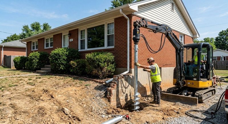 Helical Pile Installation in Estero, FL