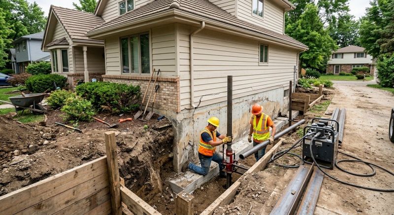 House Foundation Repair in Lehigh Acres, FL