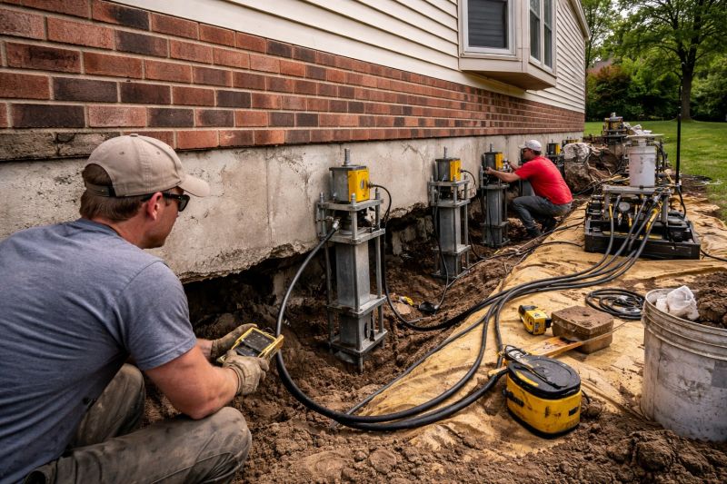 Settling Foundation Service in Alva, FL