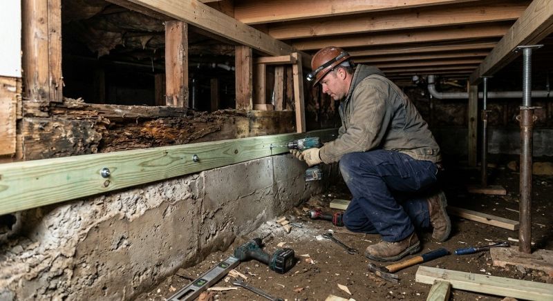 Sinking Foundation Repair in Alva, FL