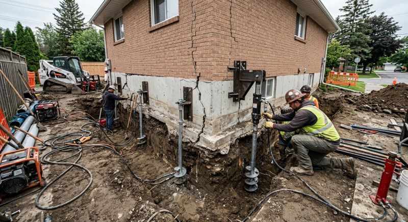 Sinking Foundation Repair in Estero, FL