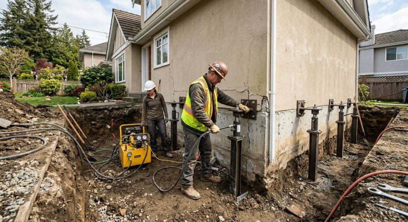 Sinking Foundation Repair in Sanibel, FL